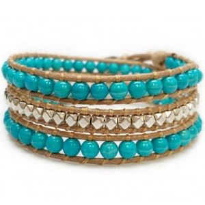 NEW Handmade 3 Wrap Bracelet Katie Soleil